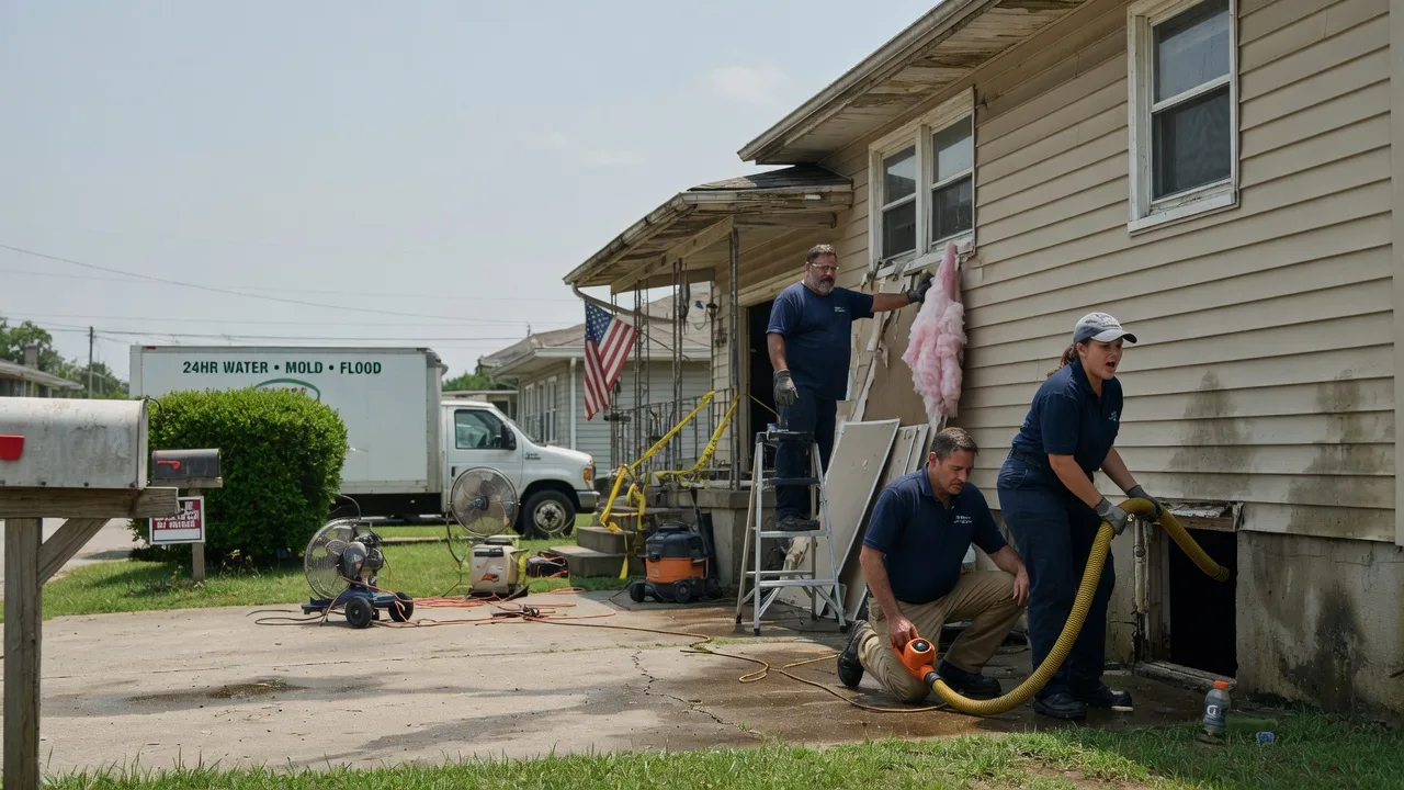 Water Damage Repair in Wyandotte, OK near me